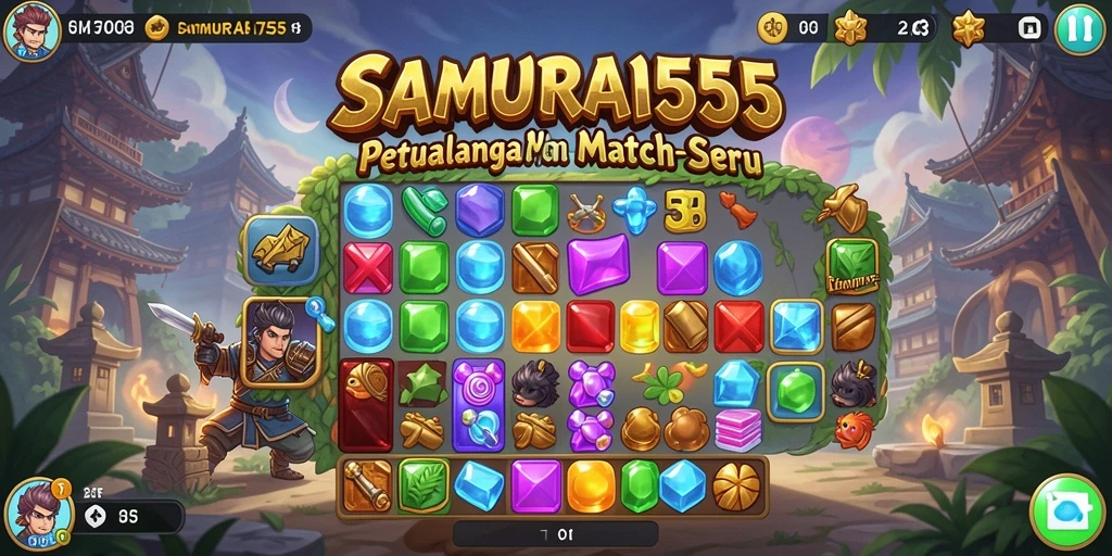 Tampilan gameplay <strong>SAMURAI555</strong> yang menawan dan mengasyikkan.