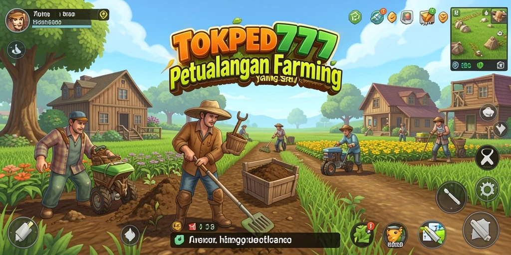 Tampilan gameplay <strong>TOKPED777</strong> yang seru dan interaktif.